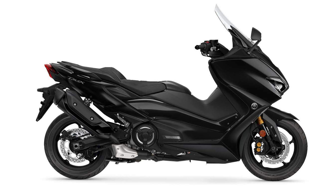 Supporto Telefono GPS Per Yamaha TMAX 560 TECH 2019-2020 - Per Barra Anteriore, Antivibrazioni, Nero, Alluminio